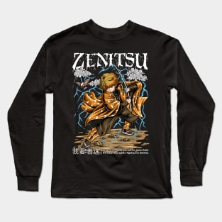 Demon Slayer Zenitsu Long Sleeve T-Shirt